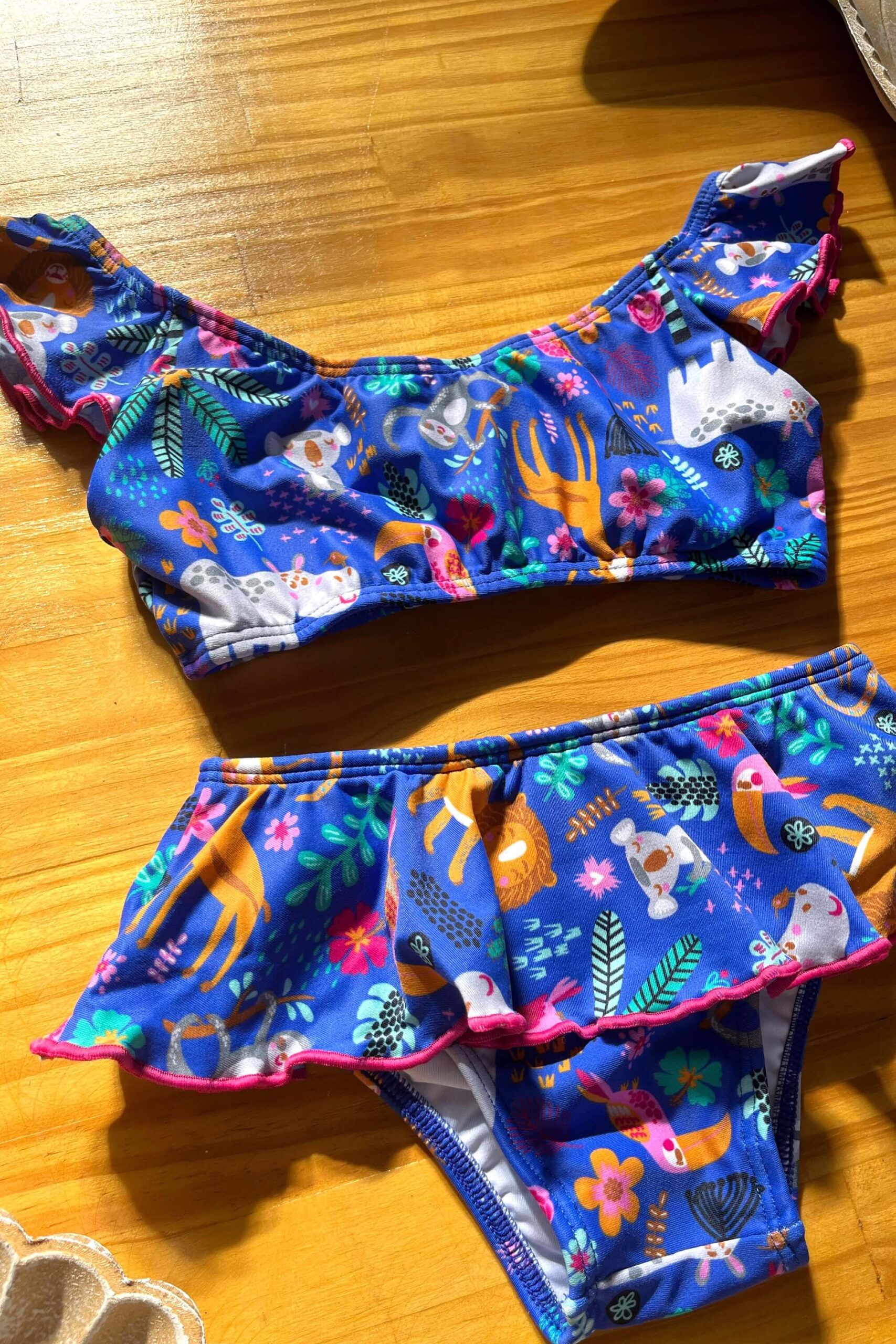 Conjunto Infantil Ciganinha Sensitel Sun Floresta - Imagem 4