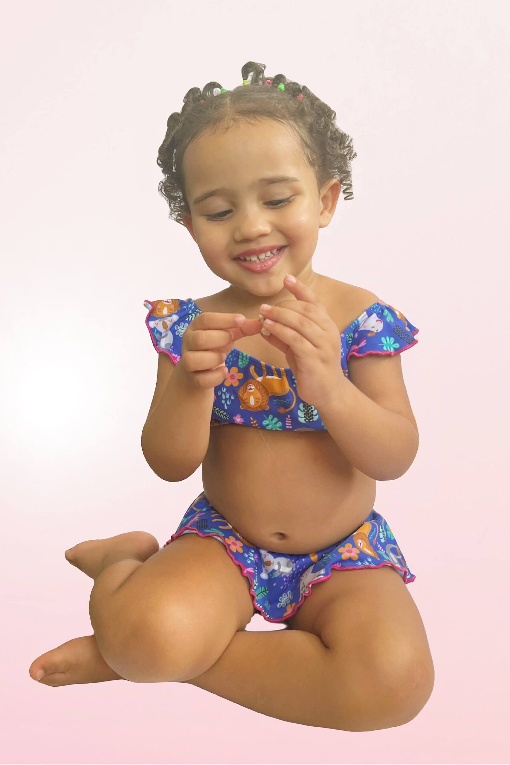 Conjunto Infantil Ciganinha Sensitel Sun Floresta - Imagem 2
