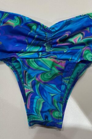 Calcinha Lipo Micro Beach Fantasy Blue