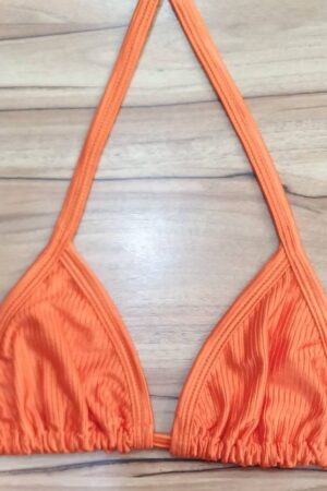 Top Cortininha Eden Tangerina